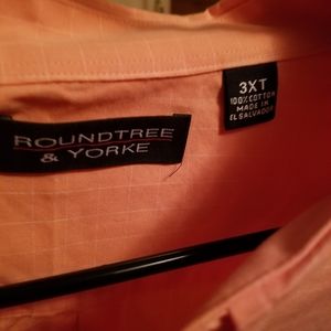Roundtree and Yorke button up shirt